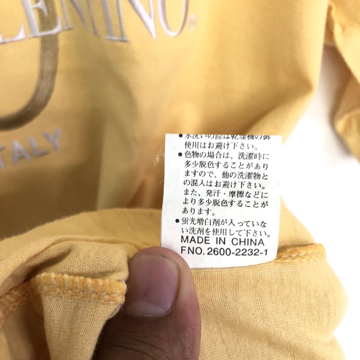 Gianni Valentino Gianni Valentino Embriodery Big Logo Tshirt Size US M / EU 48-50 / 2 - 10 Thumbnail