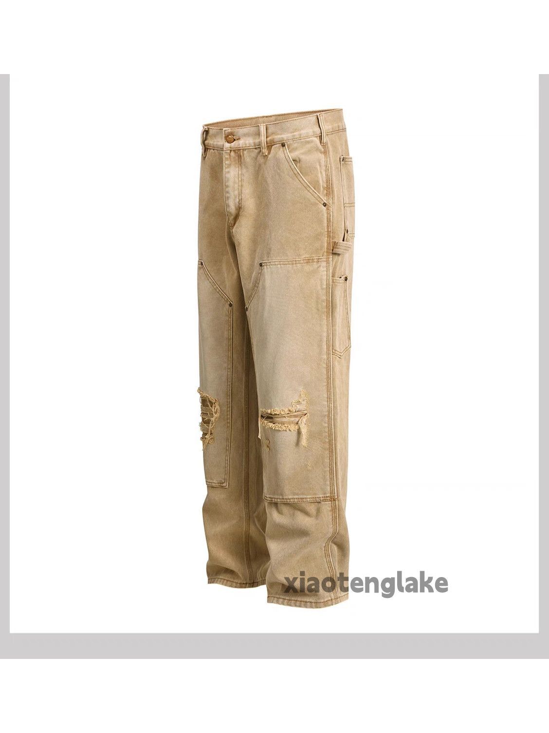 Jean × Vintage Washed faded cleanfit yuppie bootcut grunge work jeans Size US 32 / EU 48 - 10 Thumbnail