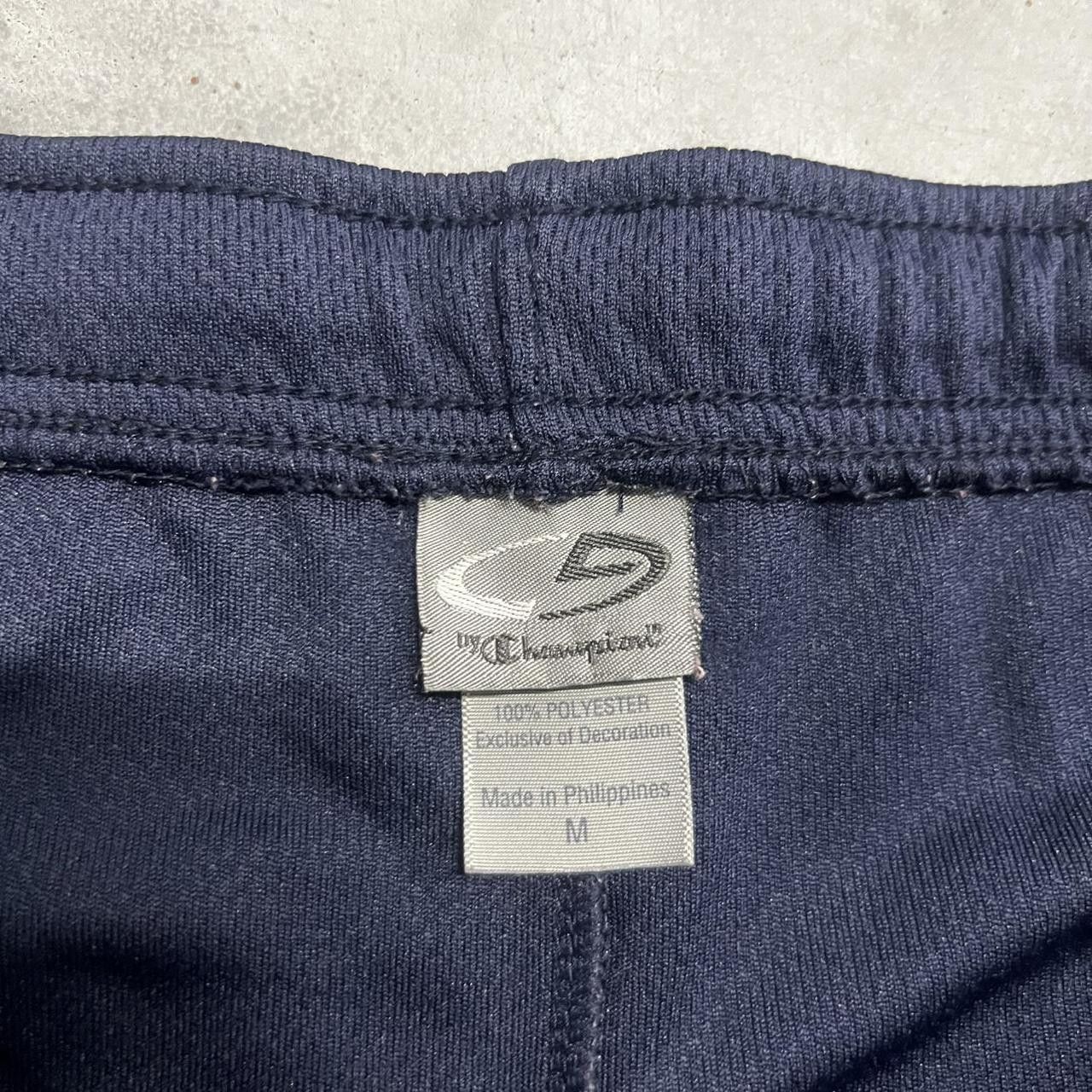 Champion × Vintage Vintage Y2K Baggy Wideleg Navy Blue Champion Sweatpants! Size US 38 / EU 54 - 7 Thumbnail