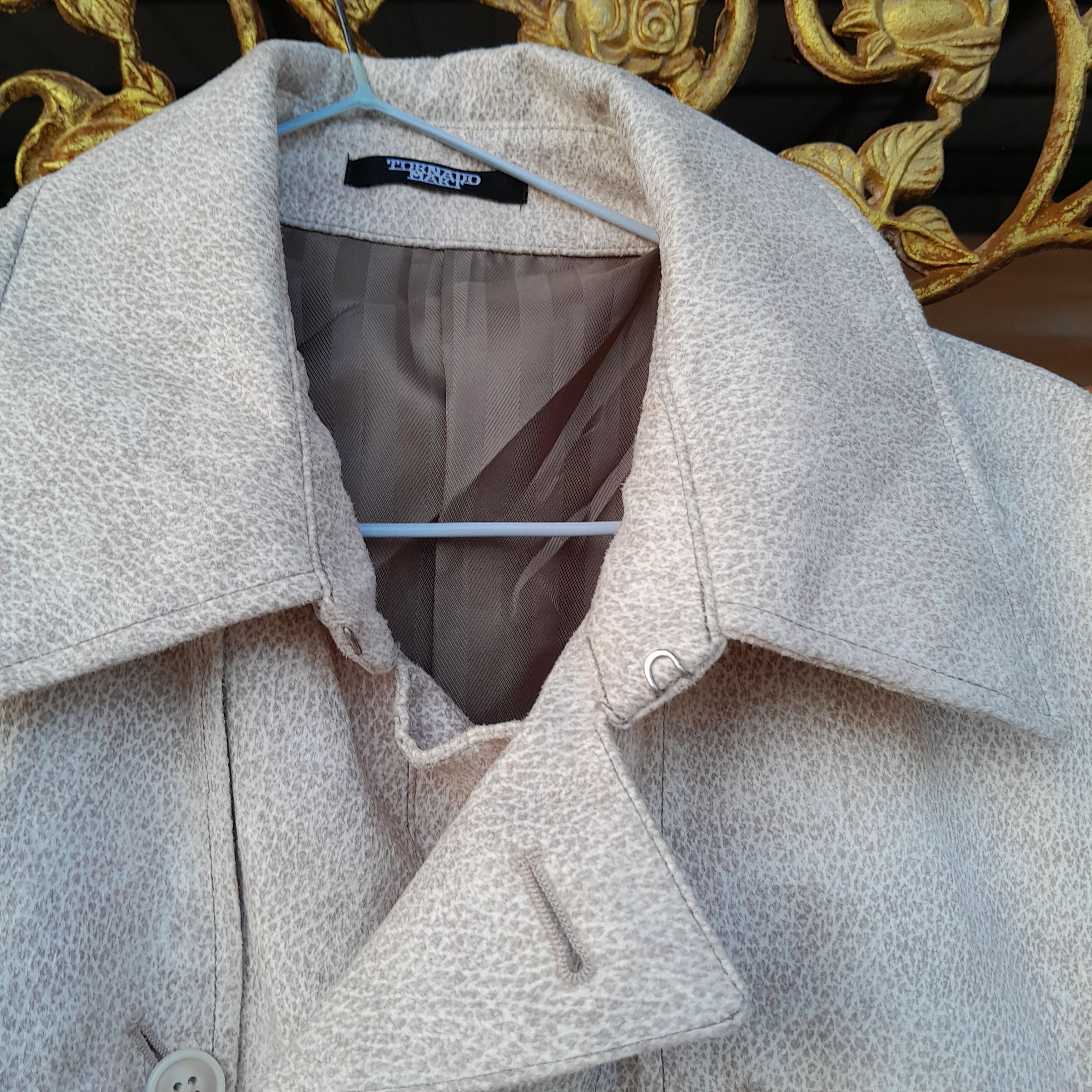 Tornado Mart ❗FINAL DROP❗TORNADO MART POLYSTER TRENCH COAT UNISEX Size US L / EU 52-54 / 3 - 5 Thumbnail