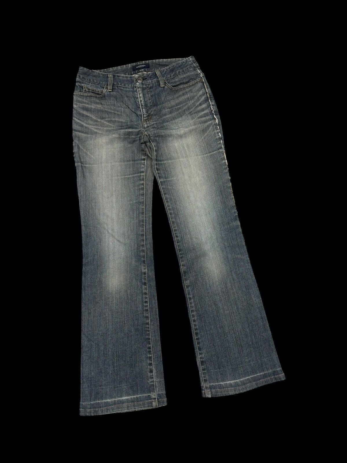 Burberry 💥Flare Jeans Burberry Nova Lining Bootcut Jeans Size 28" / US 6 / IT 42 - 3 Thumbnail