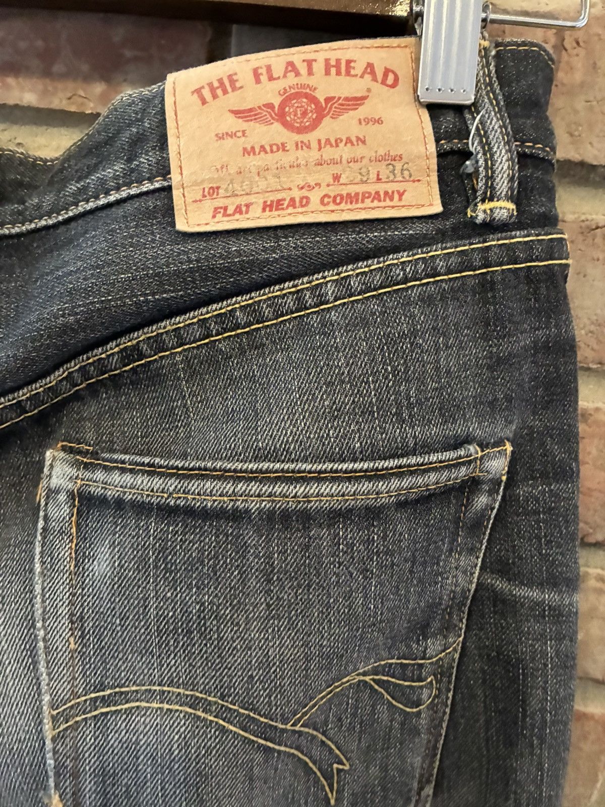 The Flat Head The Flat Head 4001 Selvedge Denim Jeans Size US 29 - 4 Thumbnail
