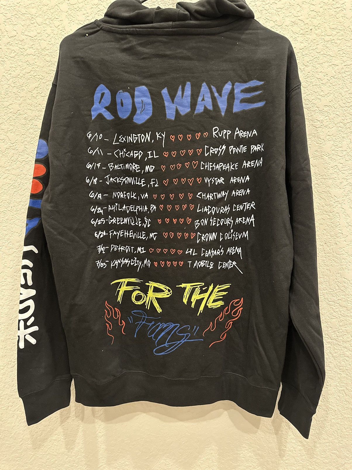 Other Rod Wave For The Fans Tour Hoodie Size US M / EU 48-50 / 2 - 2 Thumbnail