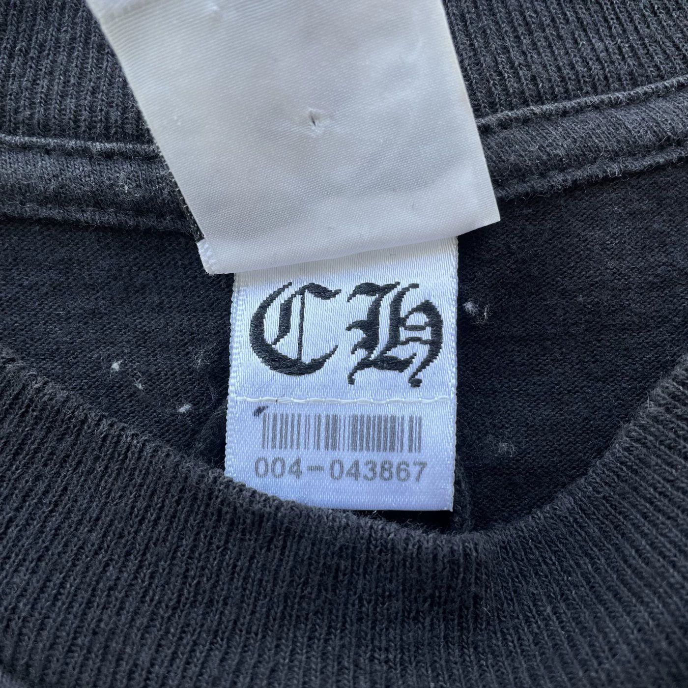 Chrome Hearts 95 New Chrome Hearts Men's Black Large Cross Tee M Size US M / EU 48-50 / 2 - 7 Thumbnail