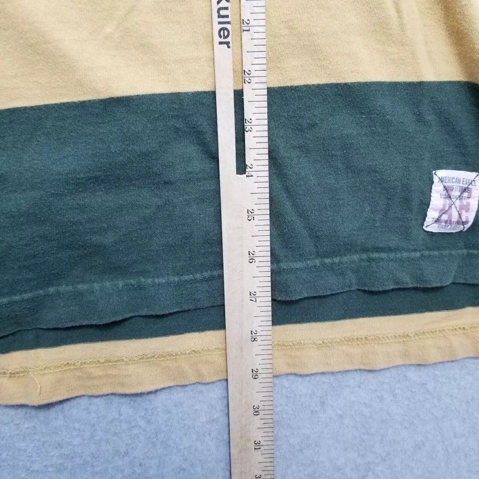 American Eagle Outfitters American Eagle Polo Shirt Mens Small Striped Cotton Size US S / EU 44-46 / 1 - 8 Thumbnail