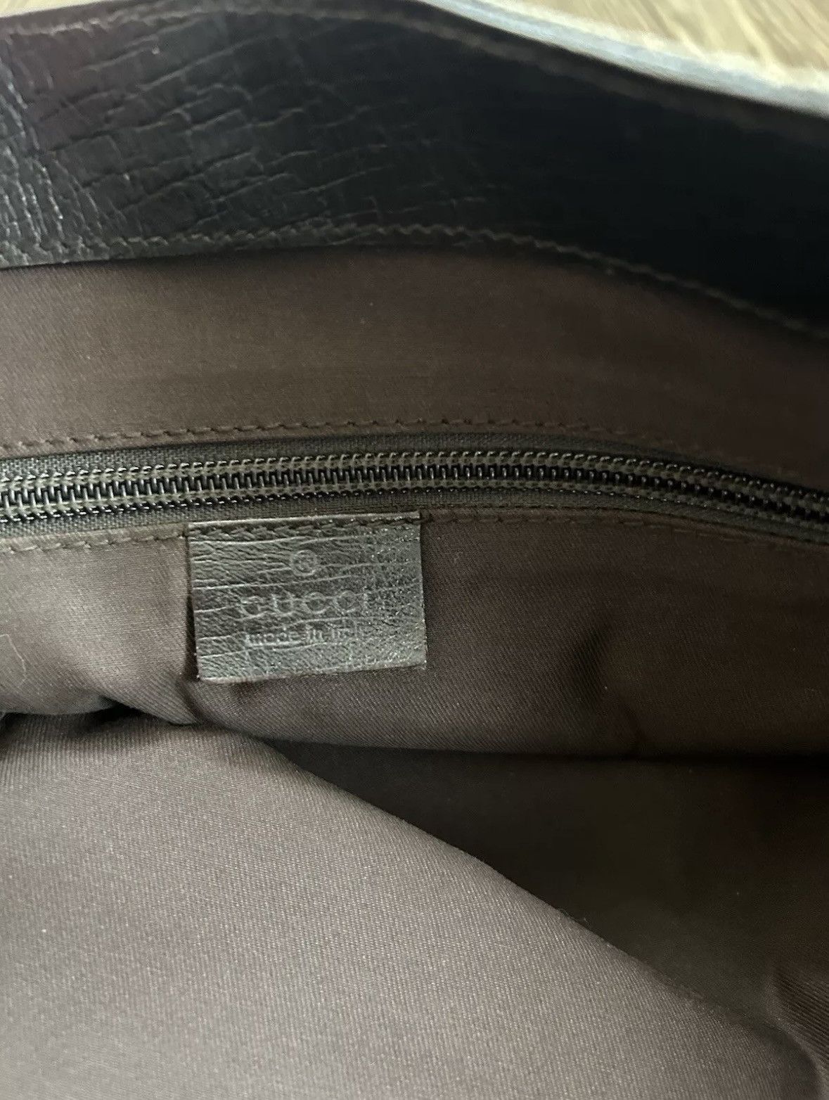 Gucci GUCCI GG Monogram Supreme Tote Bag Handbag Brown Size ONE SIZE - 12 Thumbnail
