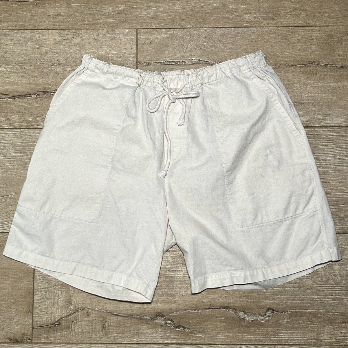 Industry Of All Nations Ponya Shorts Unbleached Unisex Small