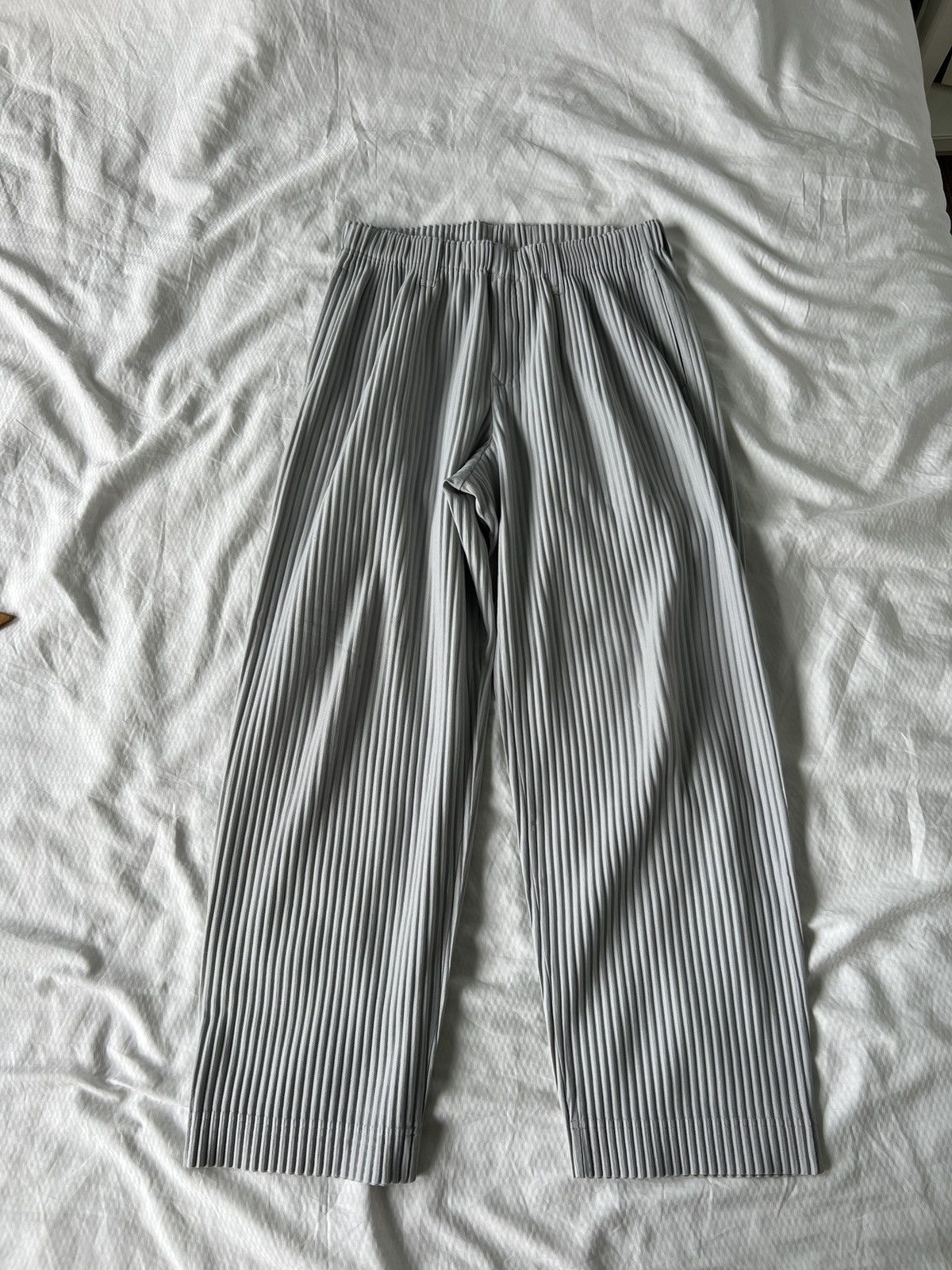 Homme Plisse Issey Miyake Homme Plisse Grey JF150 pants | Grailed