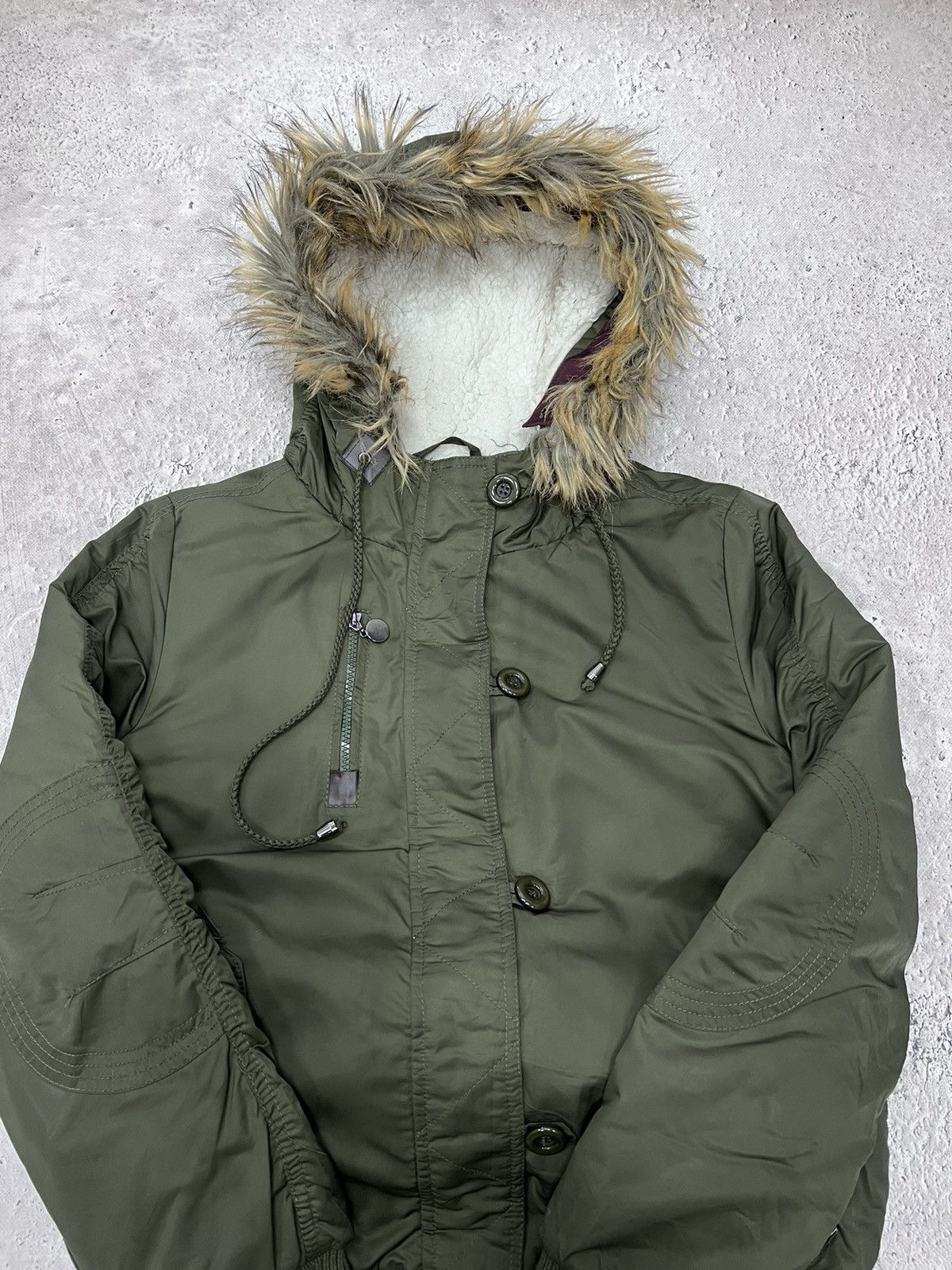 Hysteric Glamour × If Six Was Nine × Le Grande Bleu (L.G.B.) Japanese Punk Grunge Fur bomber STUDDED JACKET opium style Size US M / EU 48-50 / 2 - 13 Thumbnail