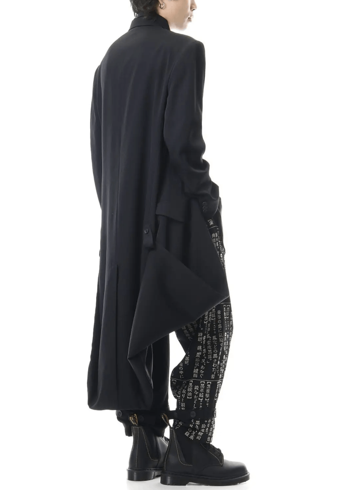 Yohji Yamamoto Yohji Yamamoto Pour Homme 19AW - 3B Peaked lapel Jacket Size US M / EU 48-50 / 2 - 4 Thumbnail