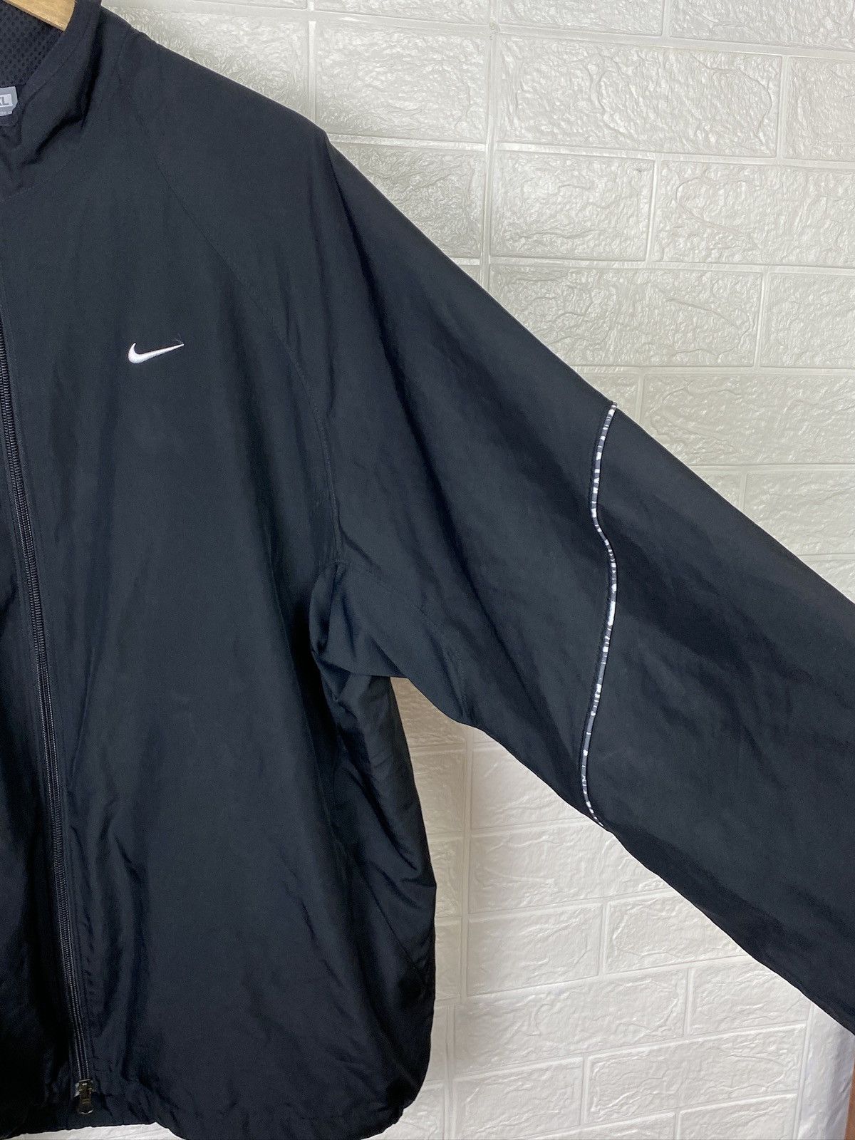 Nike × Vintage Nike Windbreaker Jacket - Black Size XL Size US XL / EU 56 / 4 - 9 Thumbnail