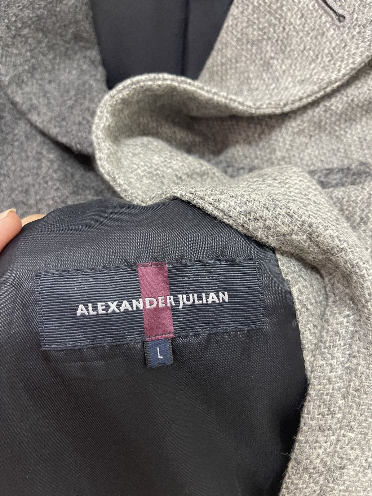 Alexander Julian “MALLALIEUS” by ALEXANDER JULIAN Wool Patch Trench Size US L / EU 52-54 / 3 - 5 Thumbnail