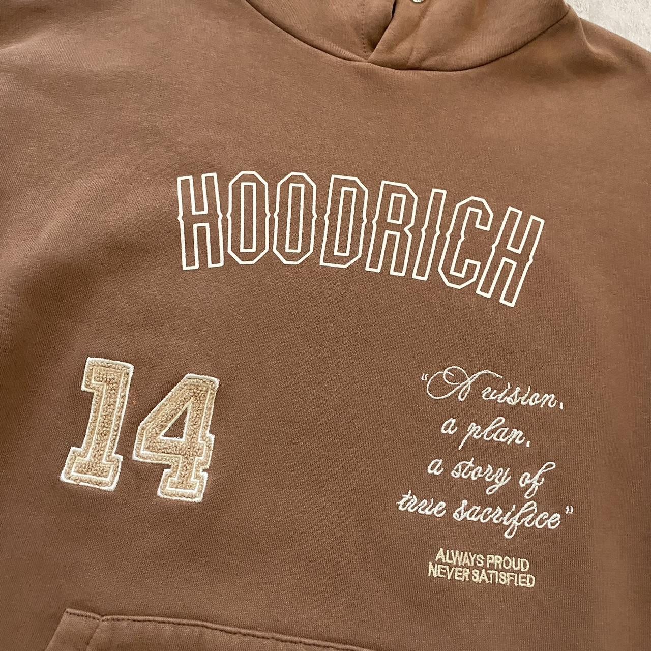 Hoodrich Brown Hoodrich hoodie #hoodrich rap hip hop Size US S / EU 44-46 / 1 - 2 Thumbnail