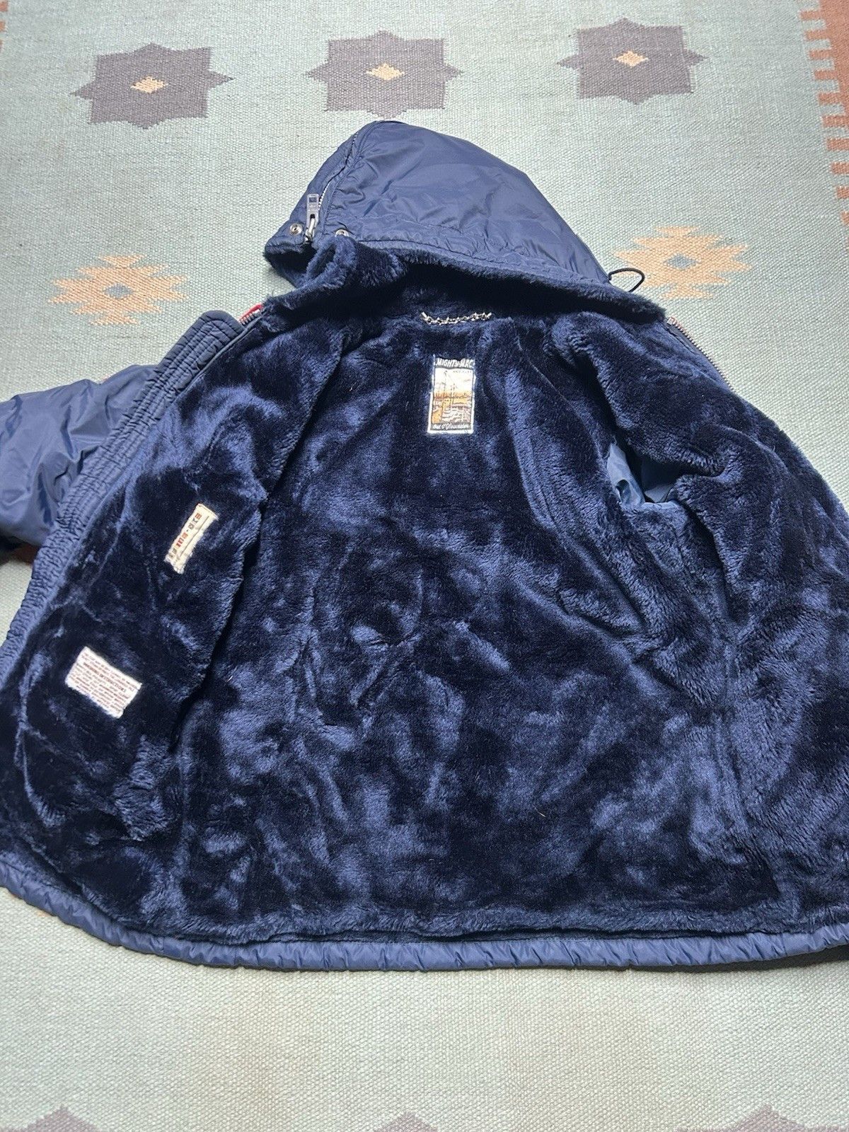 Vintage mighty Mac puffer jacket ski 70s snowboard fleece line USA S Size US S / EU 44-46 / 1 - 6 Thumbnail