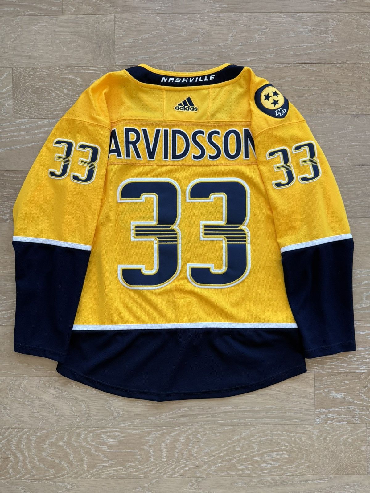 Adidas Nashville Predators NHL 33 Arvidsson Jersey Size US L / EU 52-54 / 3 - 1 Thumbnail