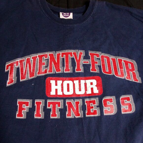 Other Vintage Twenty-Four Hour Fitness Long Sleeve T-Shirt Size US L / EU 52-54 / 3 - 1 Thumbnail