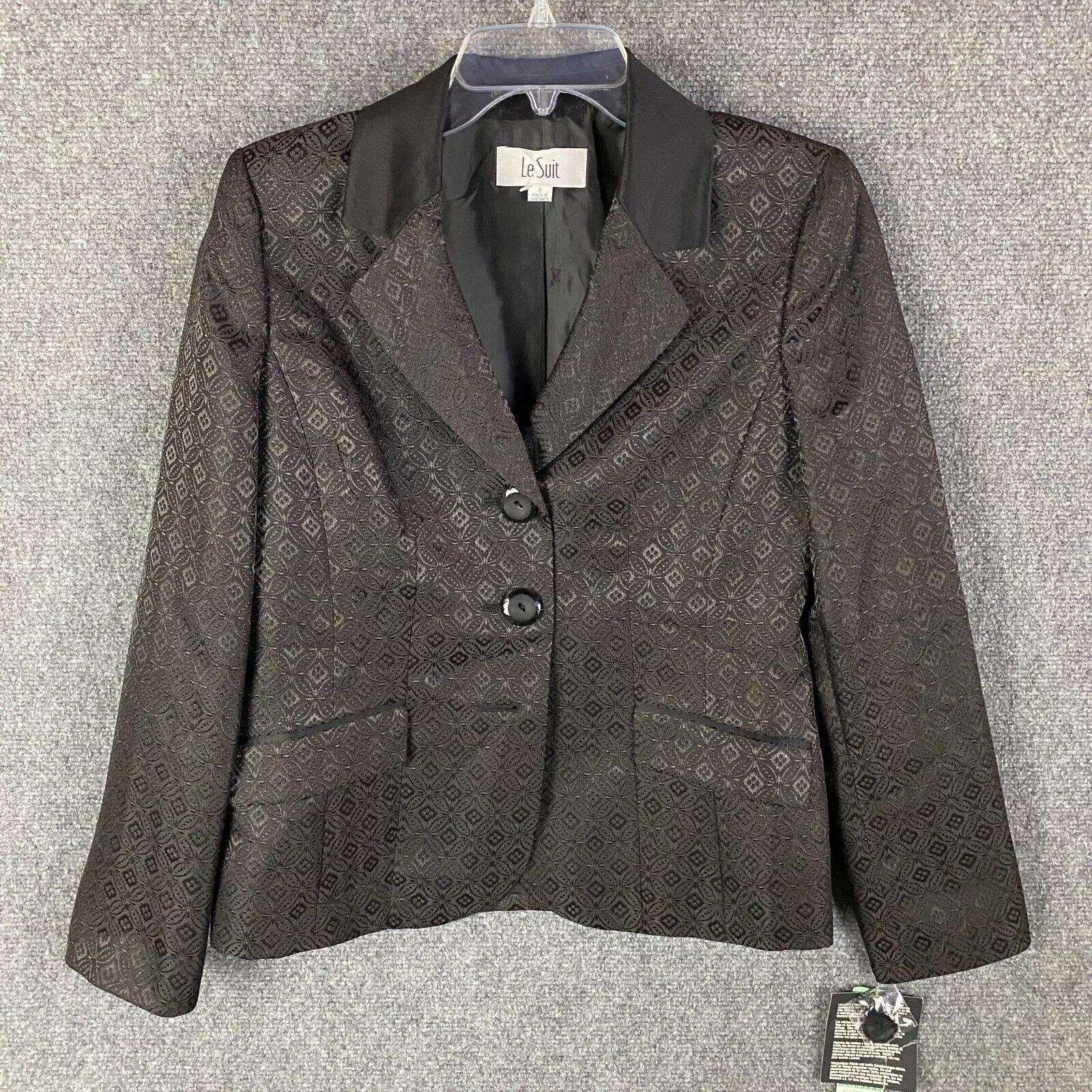 Other Le Suit Blazer Women's Size 8 Jacket NWT 100% Polyester Size M / US 6-8 / IT 42-44 - 1 Thumbnail