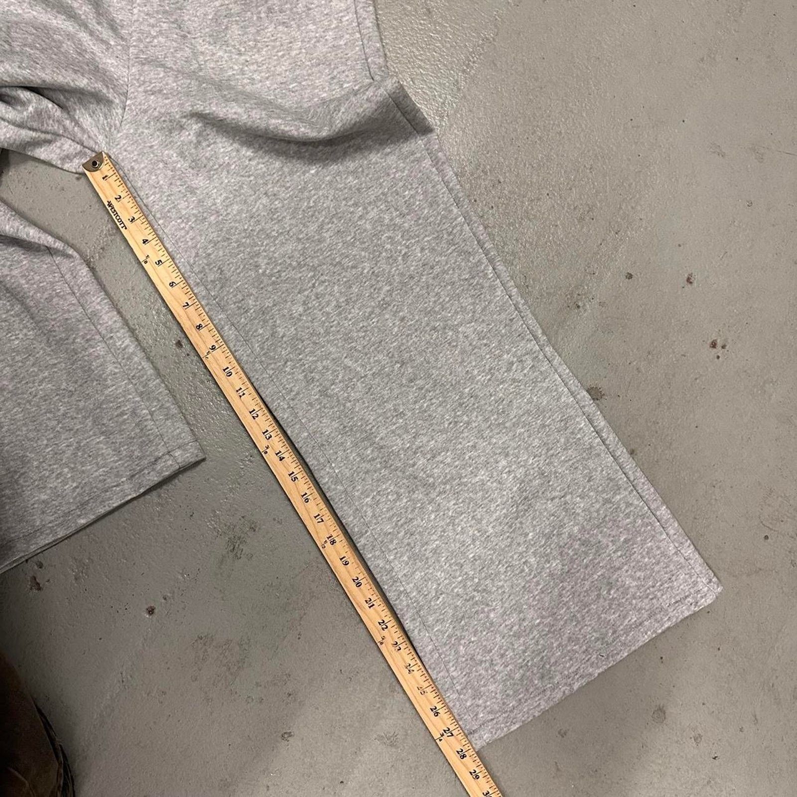 Other Baggy grey wide leg essential sweatpants Size US 32 / EU 48 - 6 Thumbnail