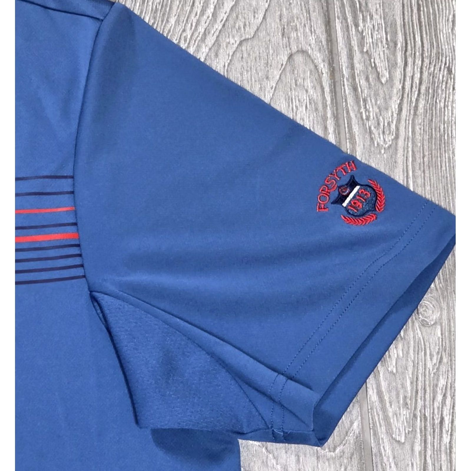Adidas Adidas Performance Polo Golf Shirt Blue Mens L Short Sleeve Forsyth 1913 Club Polo Nike Shirt Size US L / EU 52-54 / 3 - 4 Thumbnail