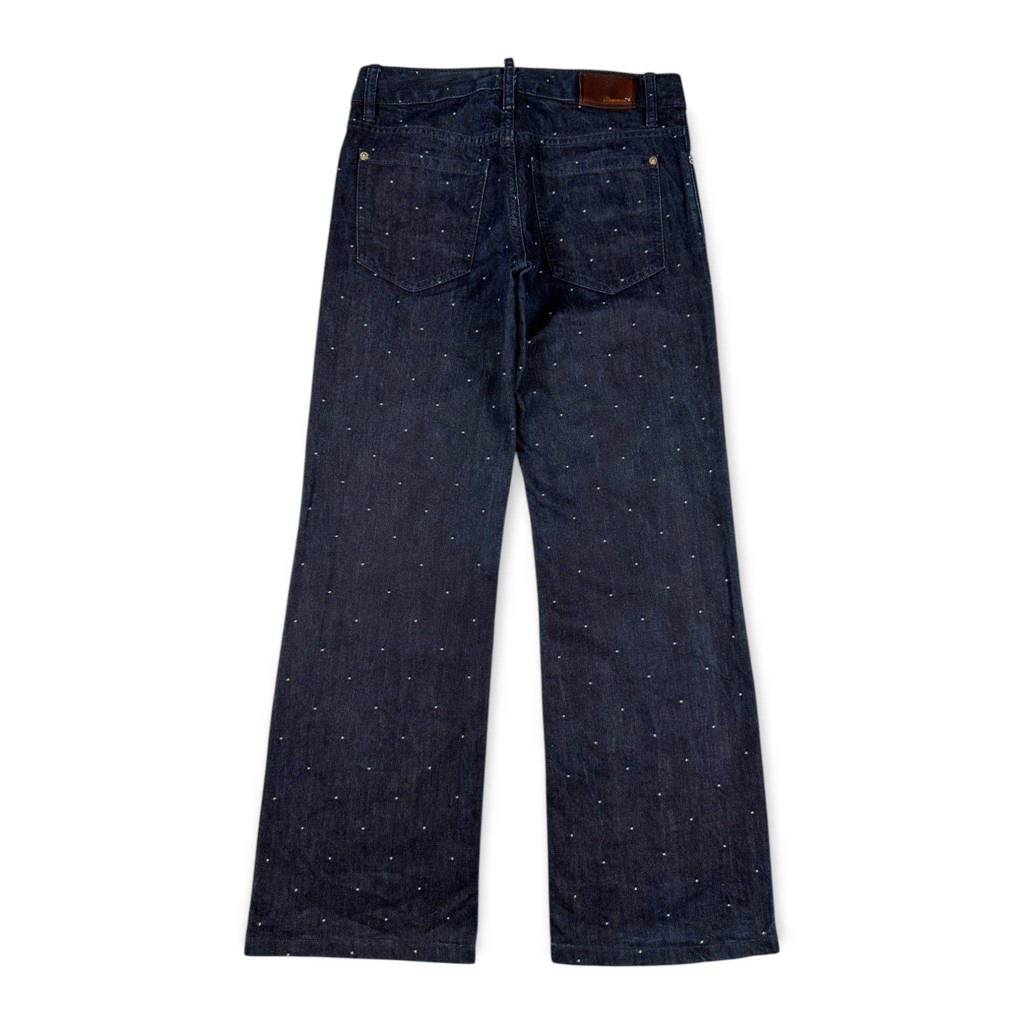 Dsquared2 Polka Dot Denim Jeans Size US 29 - 2 Thumbnail