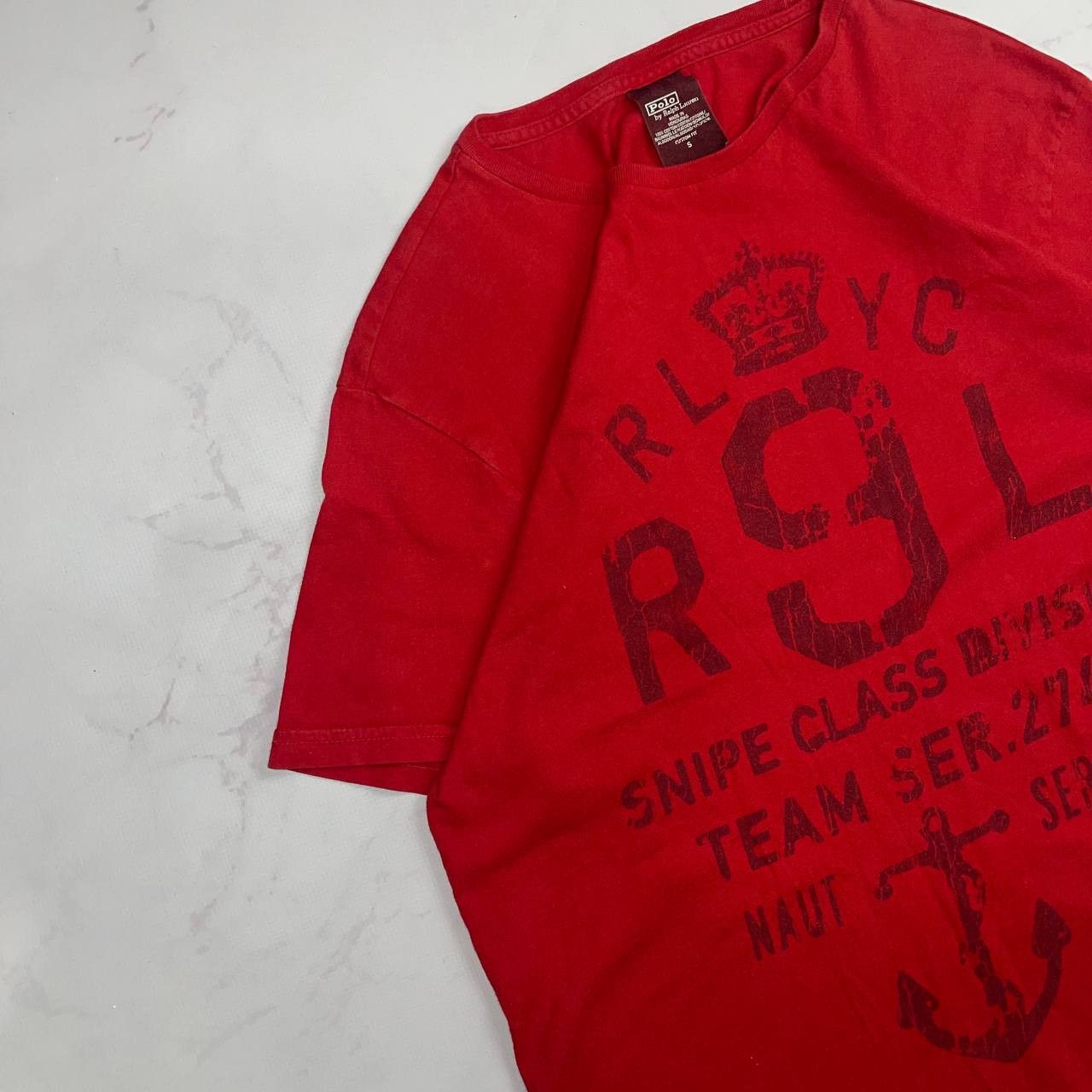 Polo Ralph Lauren Vintage Polo Ralph Lauren Yacht Club Shirt Snipe Class Sz M Size US S / EU 44-46 / 1 - 2 Thumbnail