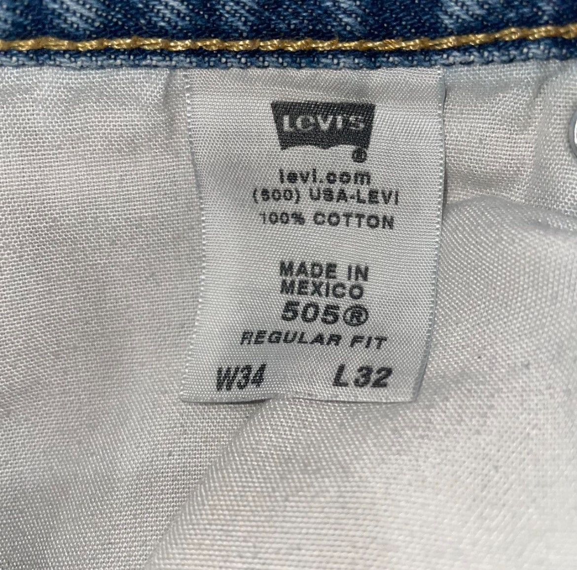 Levi's Levis Regular fit Jeans size 34-32 Size US 34 / EU 50 - 8 Thumbnail