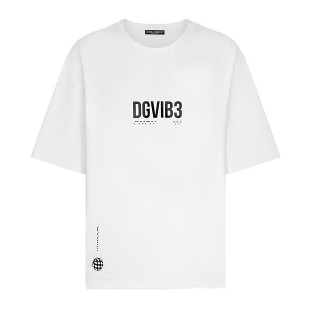 image of Dolce Gabbana O1G2R1Mq0324 T-Shirts In White, Men's (Size XL)