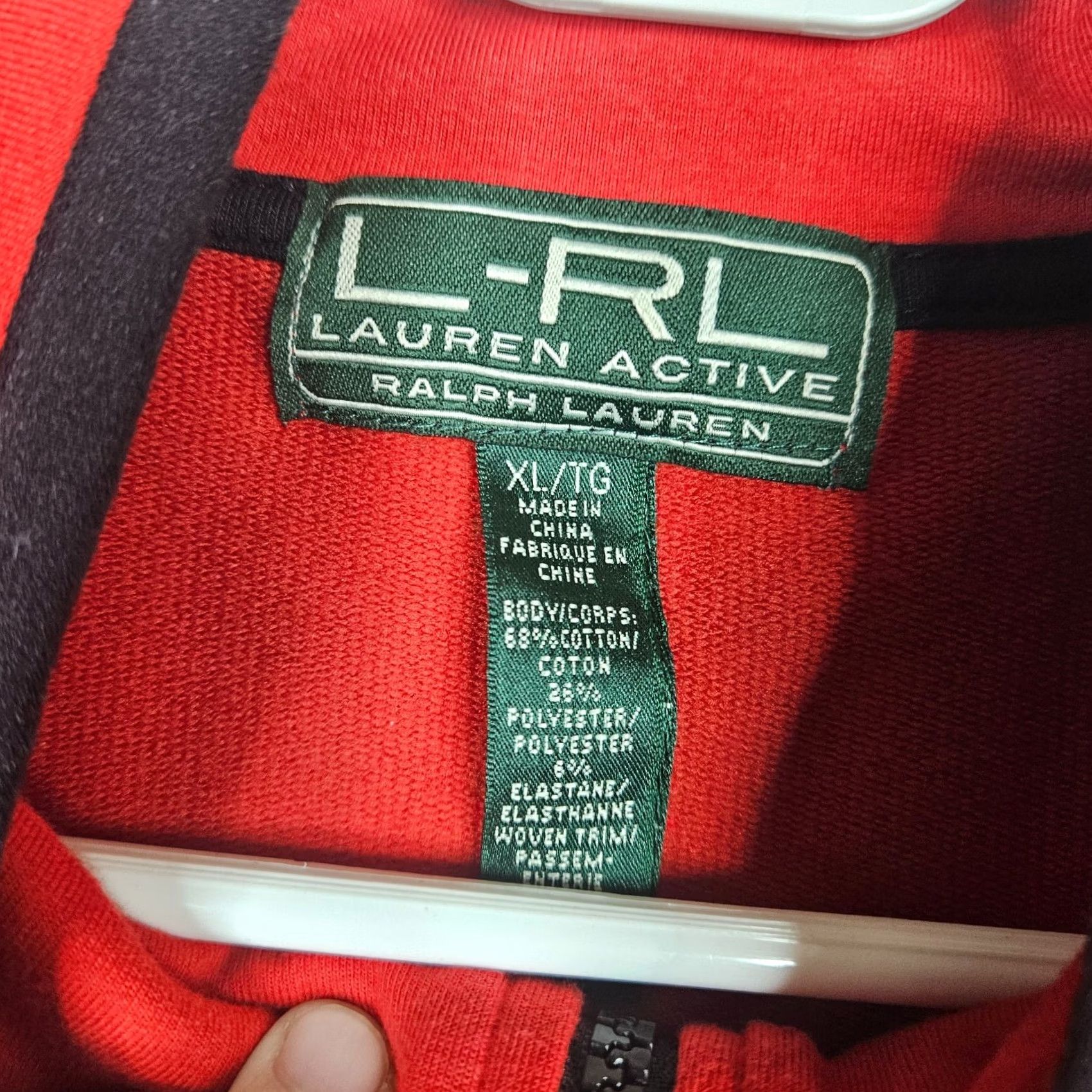 Ralph Lauren Lauren Ralph Lauren Vest Full Zip Womens XL Red Navy Active Layered Knit Casual Outerwear VINTAGE: No Size XL / US 12-14 / IT 48-50 - 7 Thumbnail