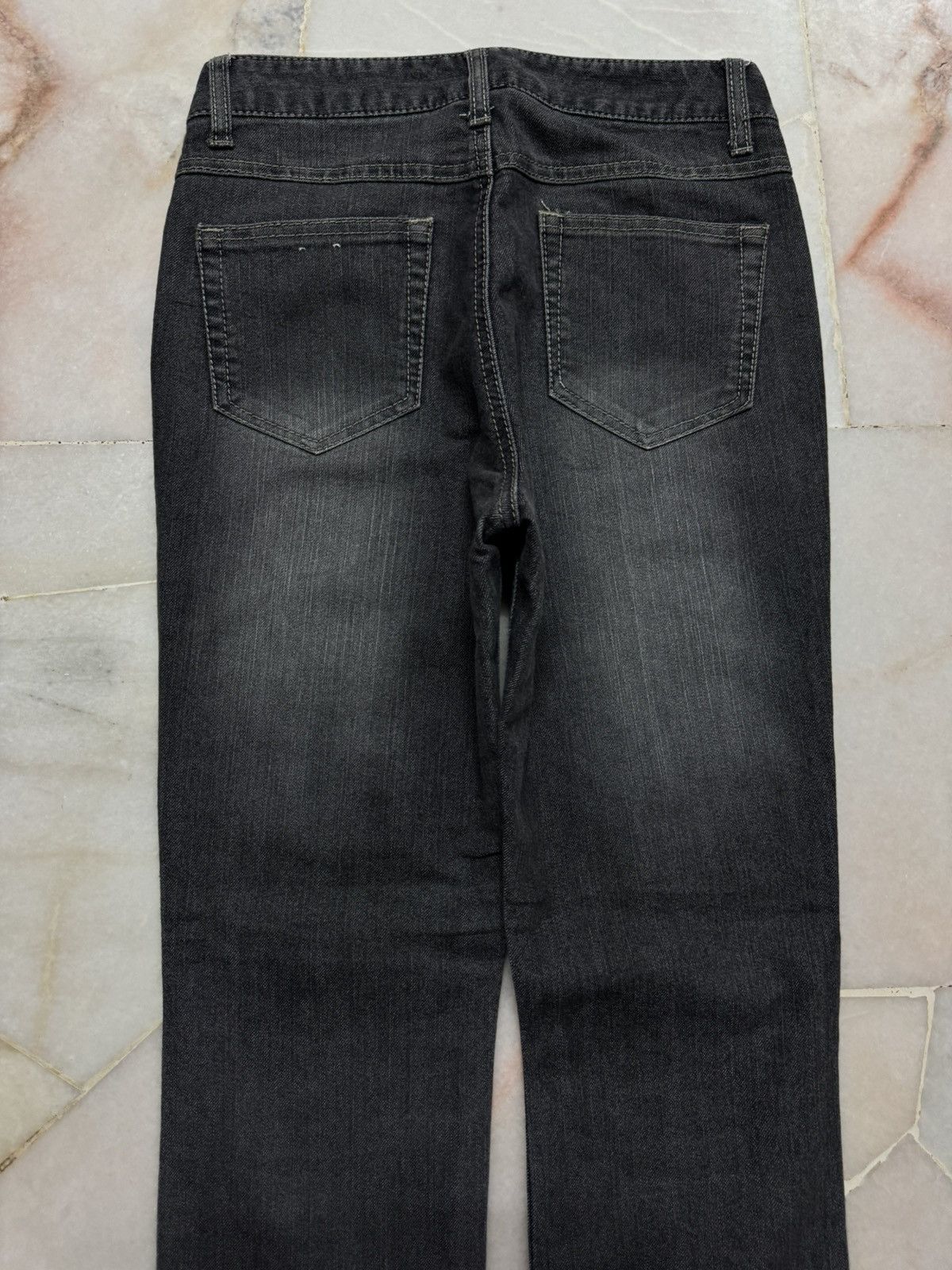 Japanese Brand 💥INSANE💥VINTAGE JAPANESE MUDWASHED WHISKER STYLE JEANS Size US 26 / EU 42 - 12 Thumbnail
