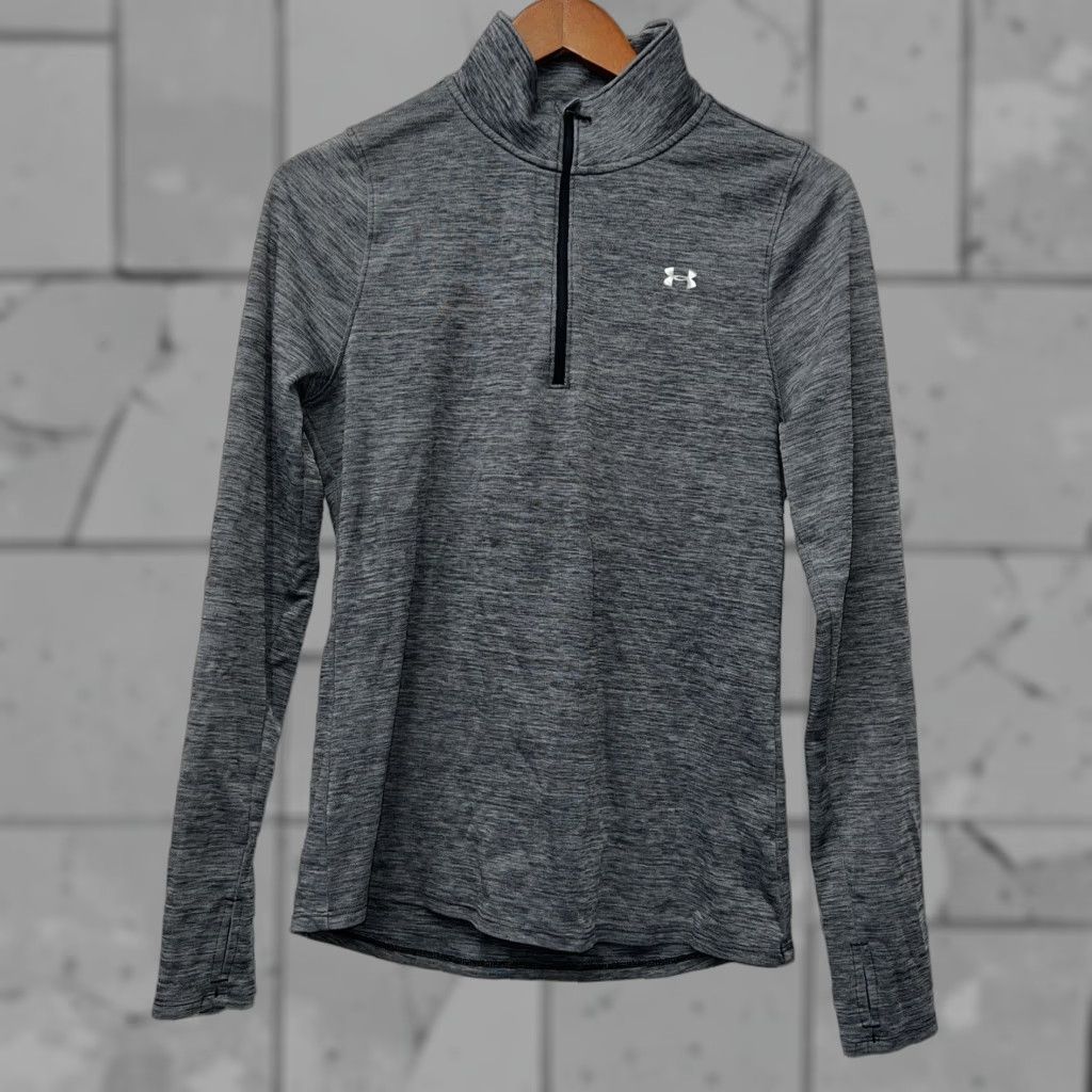 Under Armour Under Armour HeatGear Pullover Gray Half Zip Mens M Size US M / EU 48-50 / 2 - 1 Thumbnail