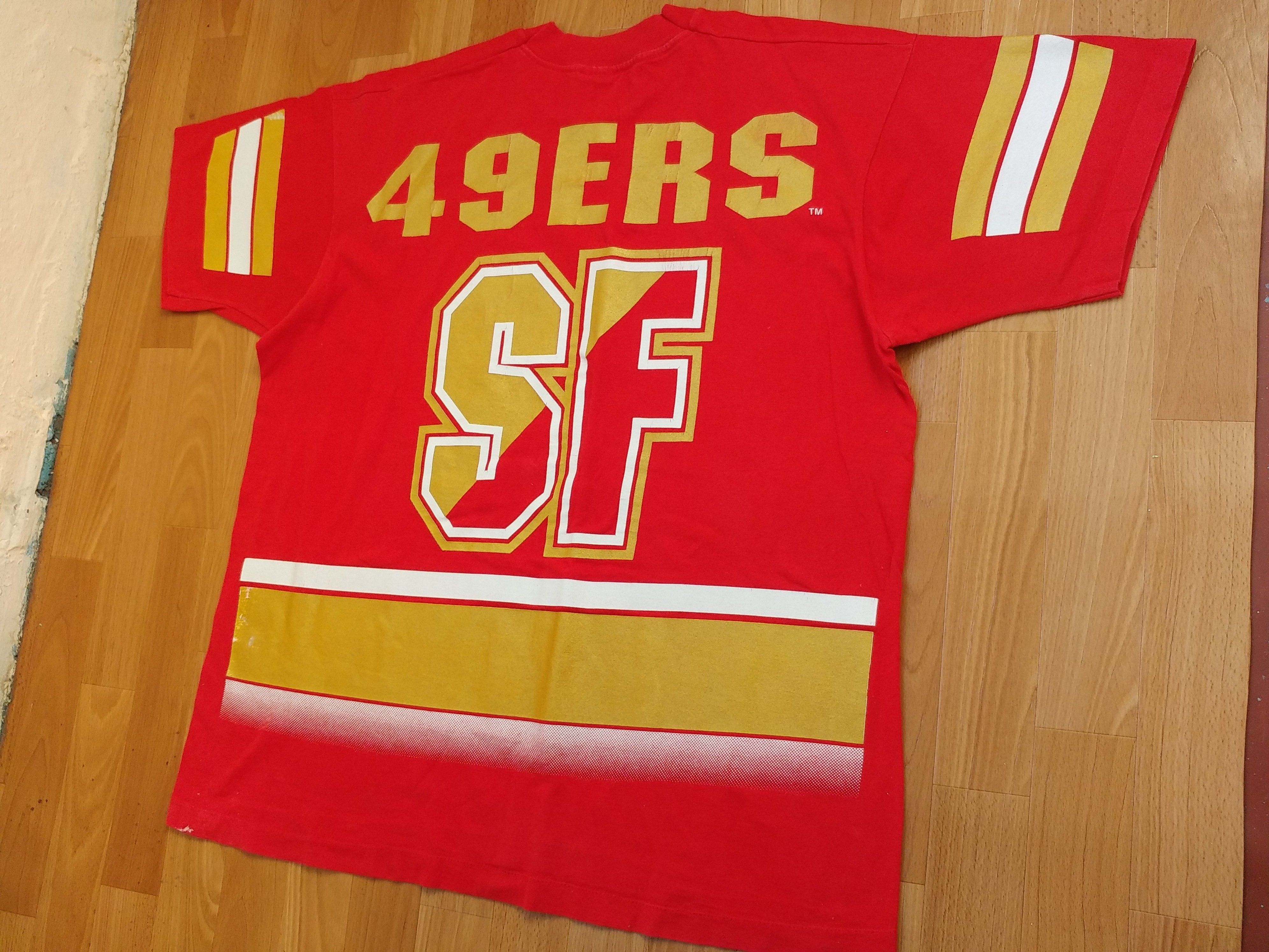 NFL × Vintage NFL San Francisco 49ers t-shirt, 1994 jersey, vintage XL Size US XL / EU 56 / 4 - 13 Thumbnail