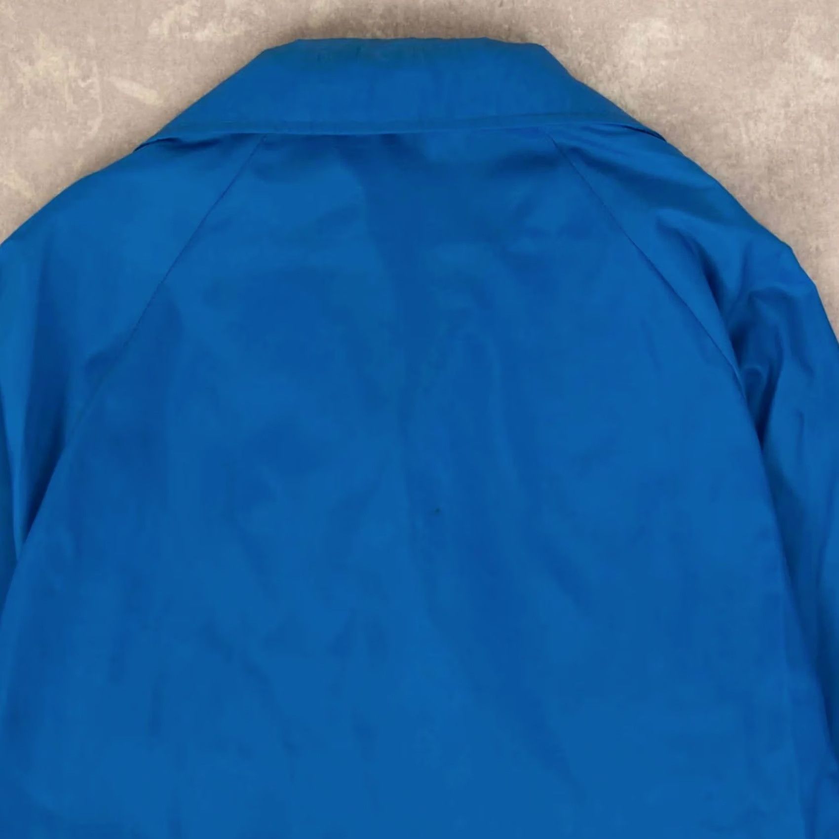 Vintage VINTAGE MVP Coach Jacket Mens Blue Nylon 90s Short Sleeve? Size US M / EU 48-50 / 2 - 4 Thumbnail