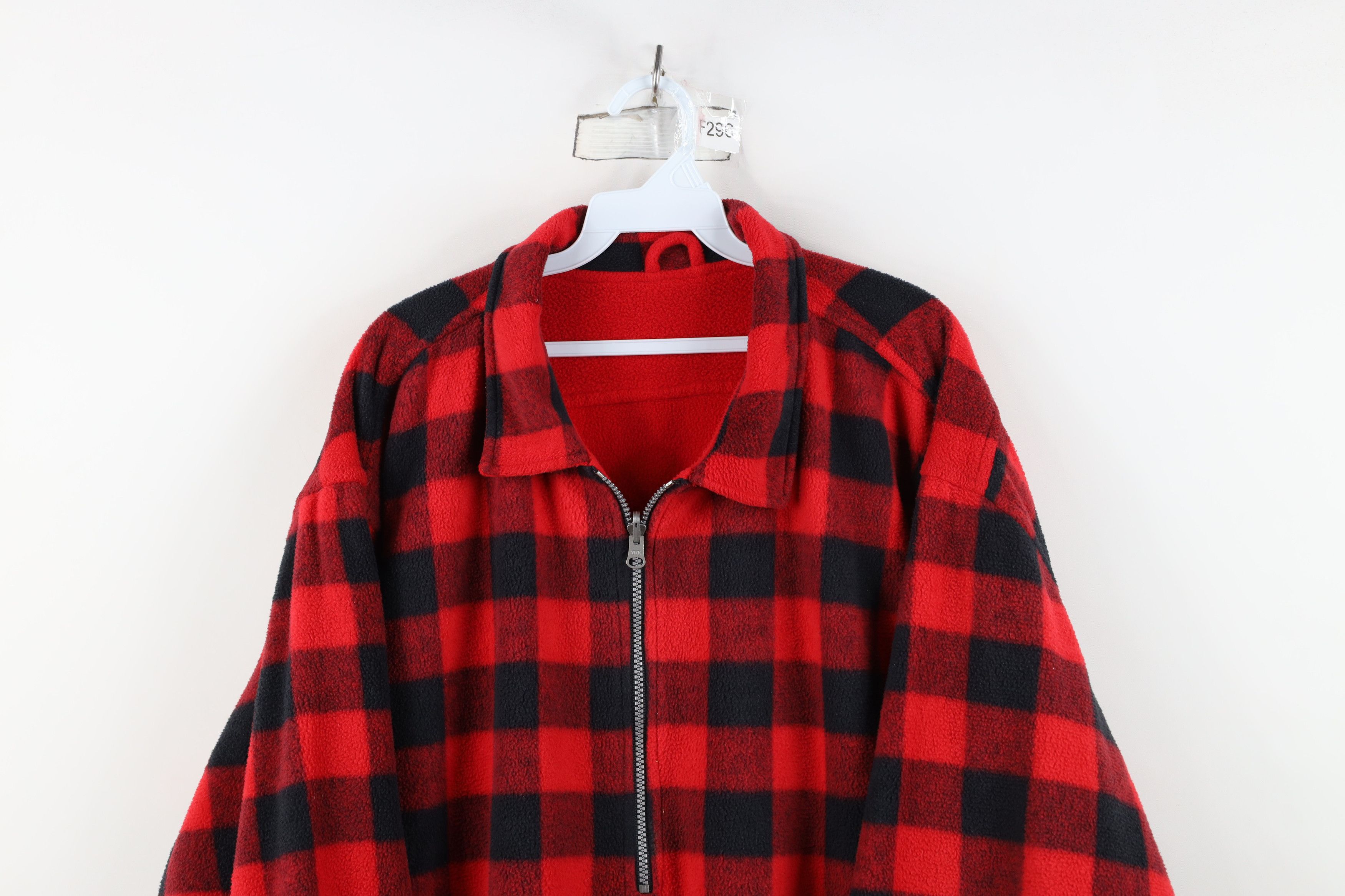 Marlboro Vintage 90s Marlboro Reversible Half Zip Fleece Sweater Red Size US XXL / EU 58 / 5 - 12 Thumbnail