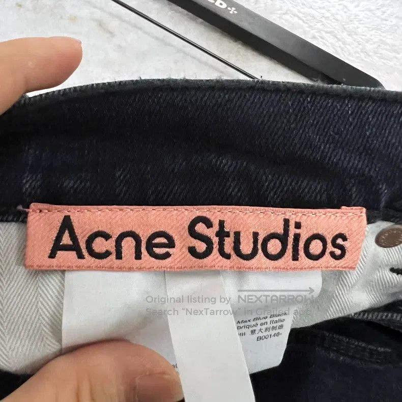 Acne Studios Acne Studios Black Skinny Jeans Size US 32 / EU 48 - 4 Thumbnail
