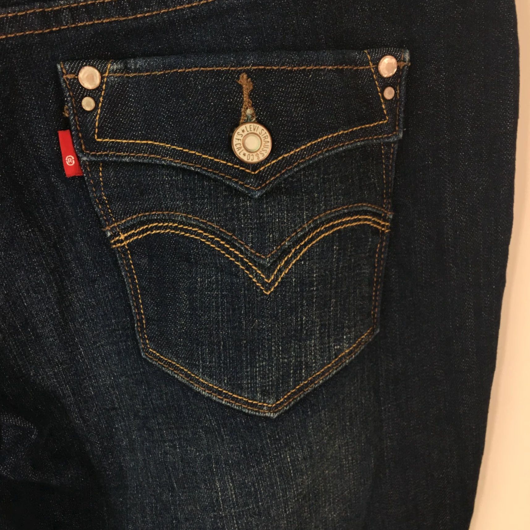 Levi's Levi's 505 Jeans Regular 32x30 Blue Denim Mens Size US 32 / EU 48 - 6 Thumbnail