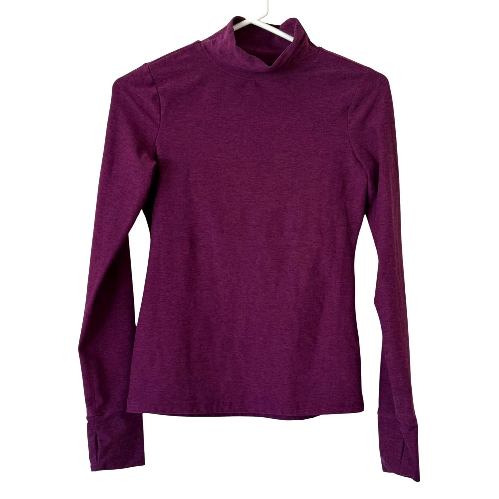 Beyond Yoga Beyond Yoga Spacedye Captivating Turtleneck Pullover Sweater Women XS Purple - Casual, Regular, Pullover, Turtleneck, XS, Purple, Beyond Yoga Size XS / US 0-2 / IT 36-38 - 2 Thumbnail