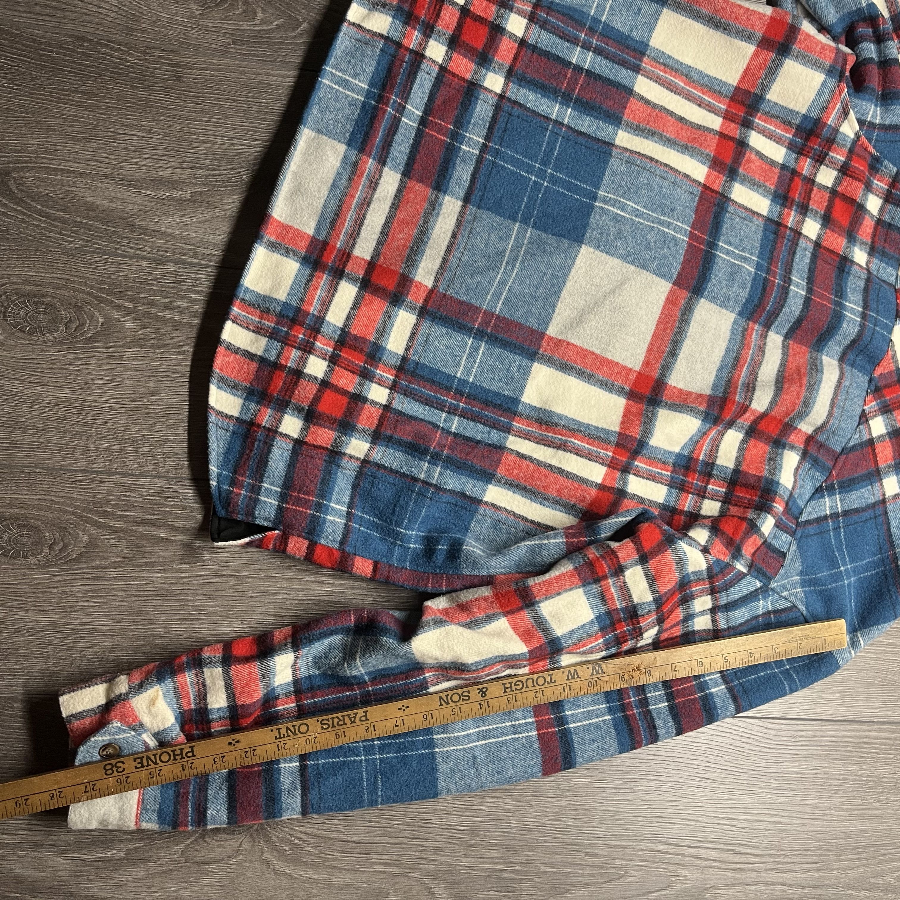 WE11DONE We11done Wool Plaid Print Quarter Zip Jacket Medium Size US M / EU 48-50 / 2 - 13 Thumbnail
