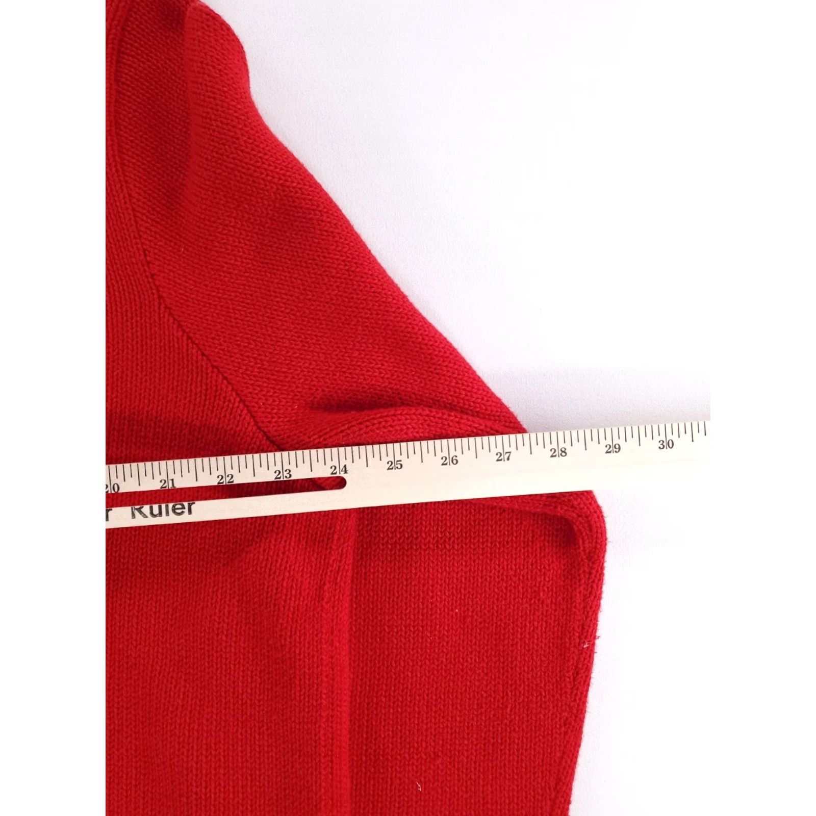 Polo Ralph Lauren Polo Ralph Lauren Fishermans Sweater Pullover Crew Neck Red XL Mens Size US XL / EU 56 / 4 - 7 Thumbnail