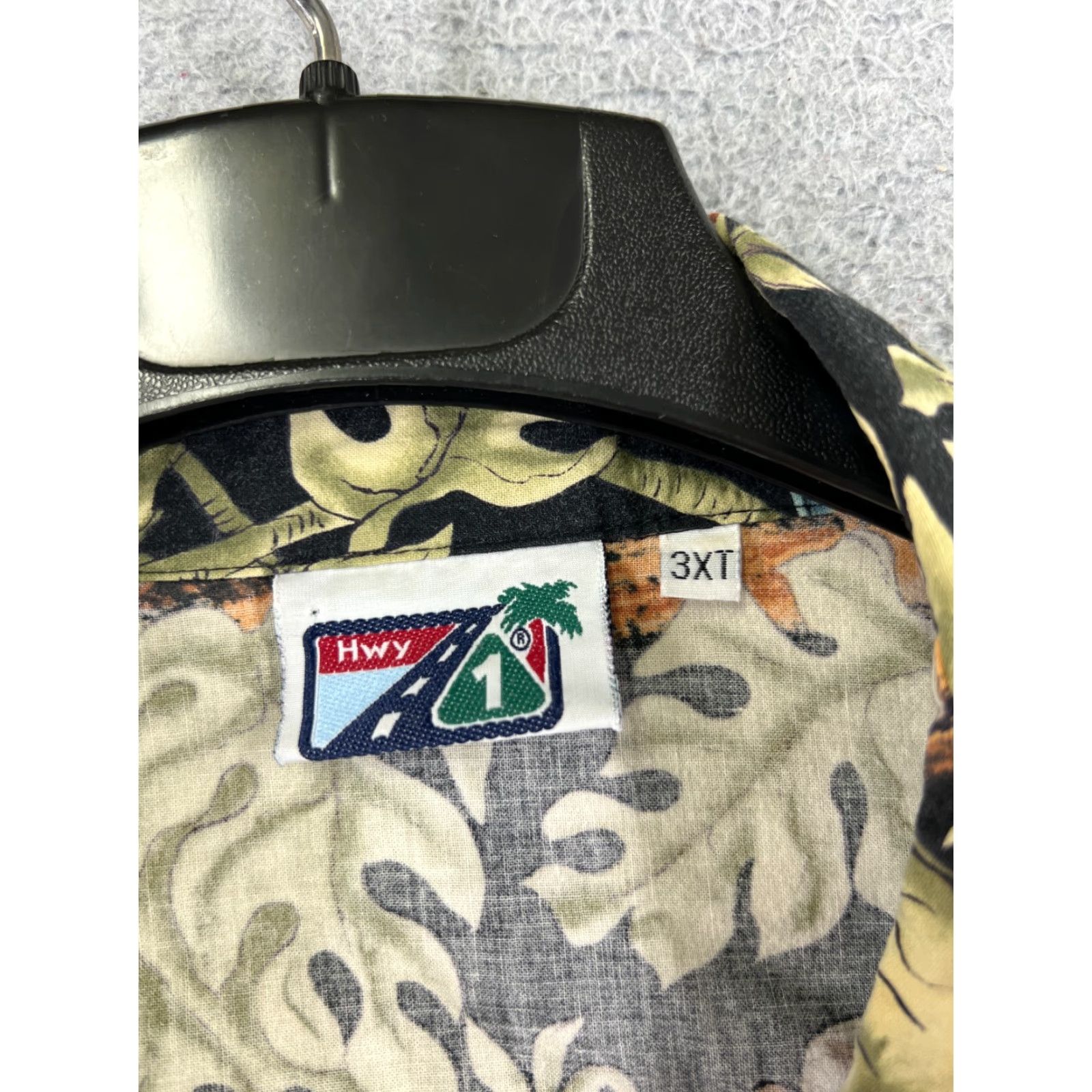 Vintage VINTAGE HWY 1 Shirt Adult 3XL Black HWY 1 Shirt 3XL Black Aloha Cars Flower Hawaiian Vacat ion Resort Mens Size US XXL / EU 58 / 5 - 7 Thumbnail