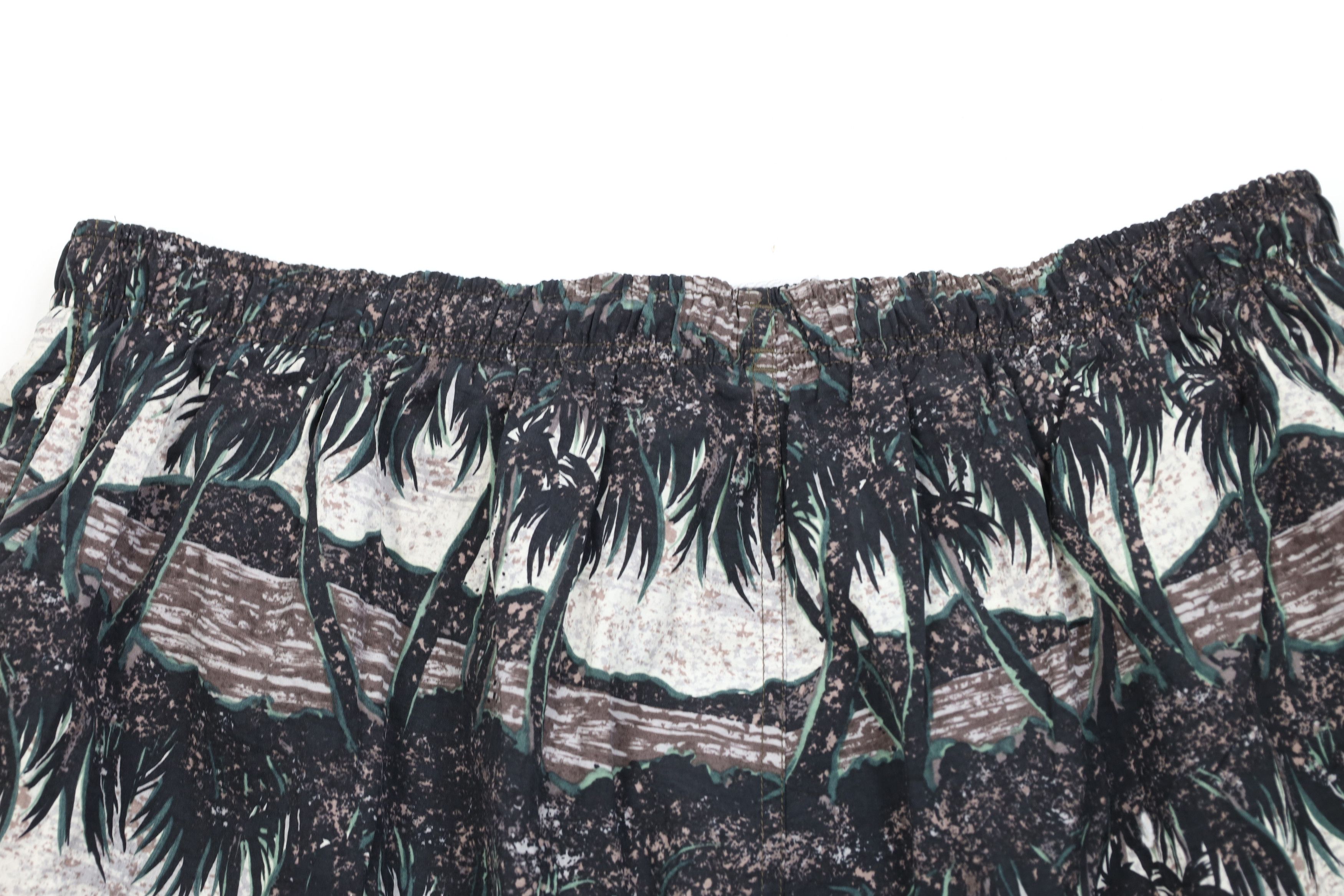 Speedo Vintage 90s Speedo Palm Tree Lined Swim Trunks Shorts Nylon Size US 36 / EU 52 - 12 Thumbnail