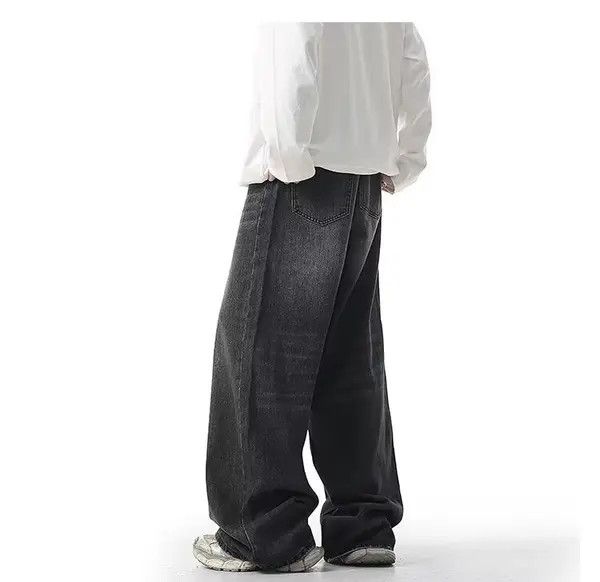 Japanese Brand Itou Men's straight washed loose street fashion jeans Size US 32 / EU 48 - 3 Thumbnail