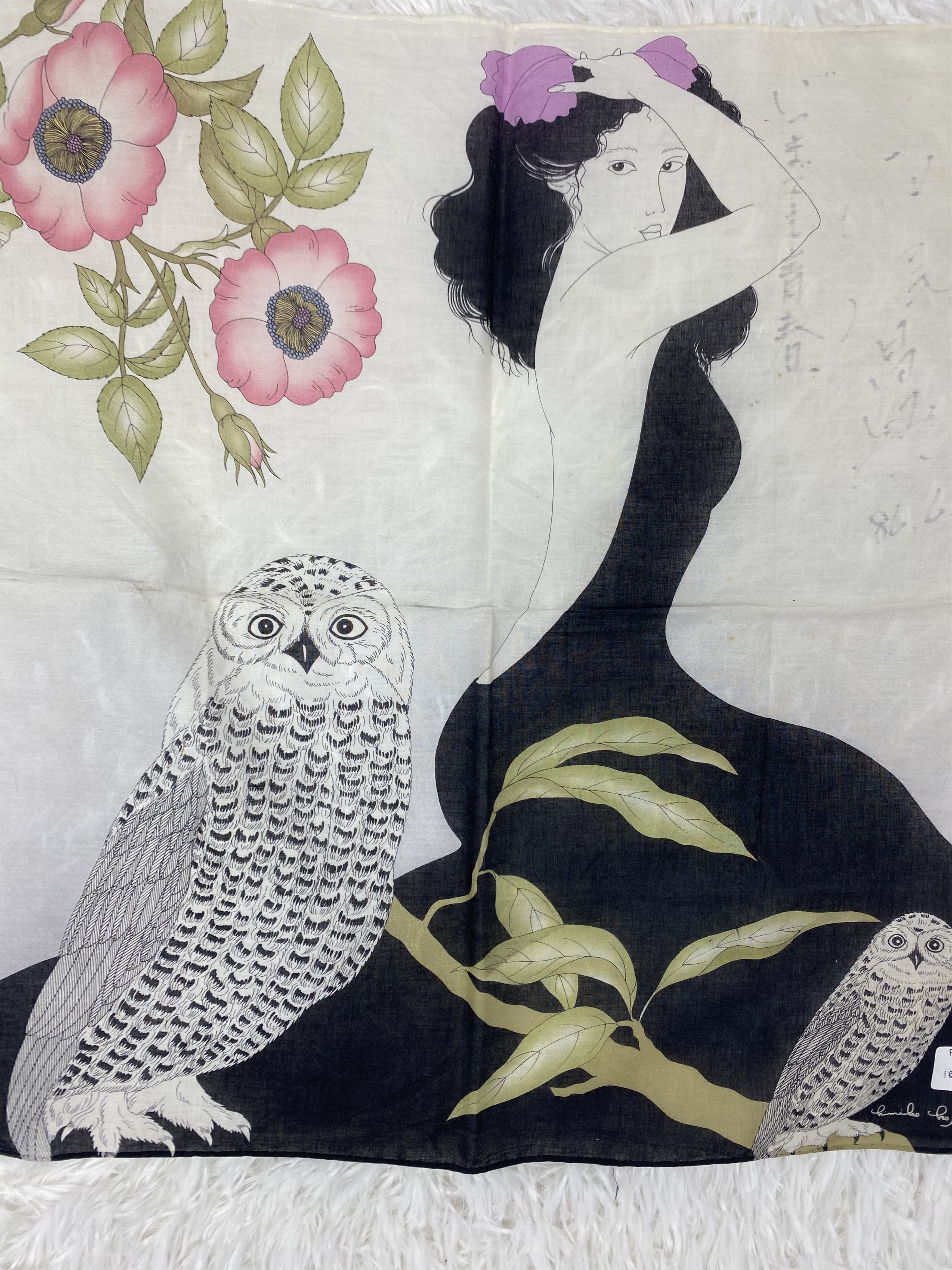 Japanese Brand × Vintage Vintage Emiiko Chojima Handkerchief Neckerchief PH0804 Size ONE SIZE - 4 Thumbnail