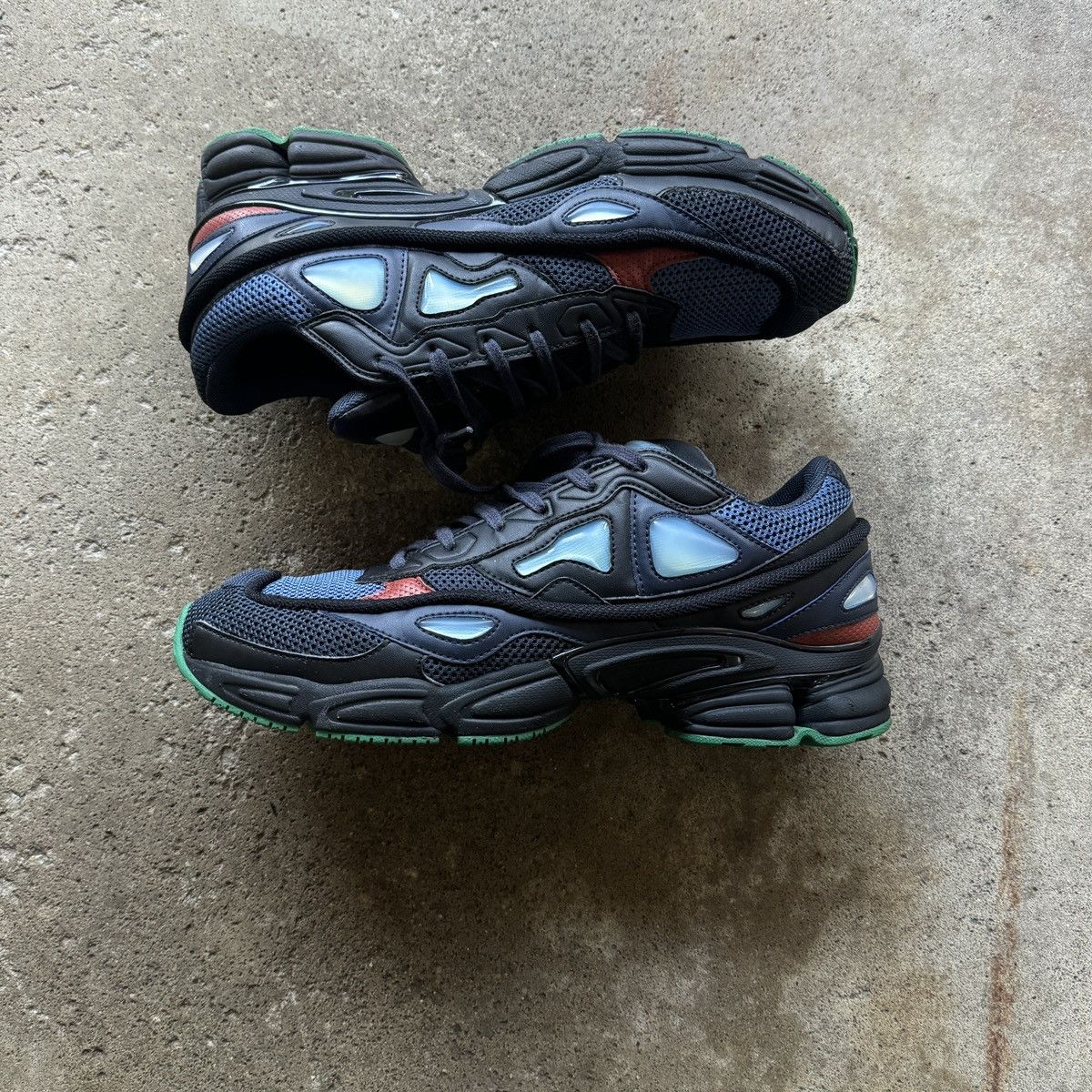 Adidas x raf simons ozweego 2 night marine hot sale