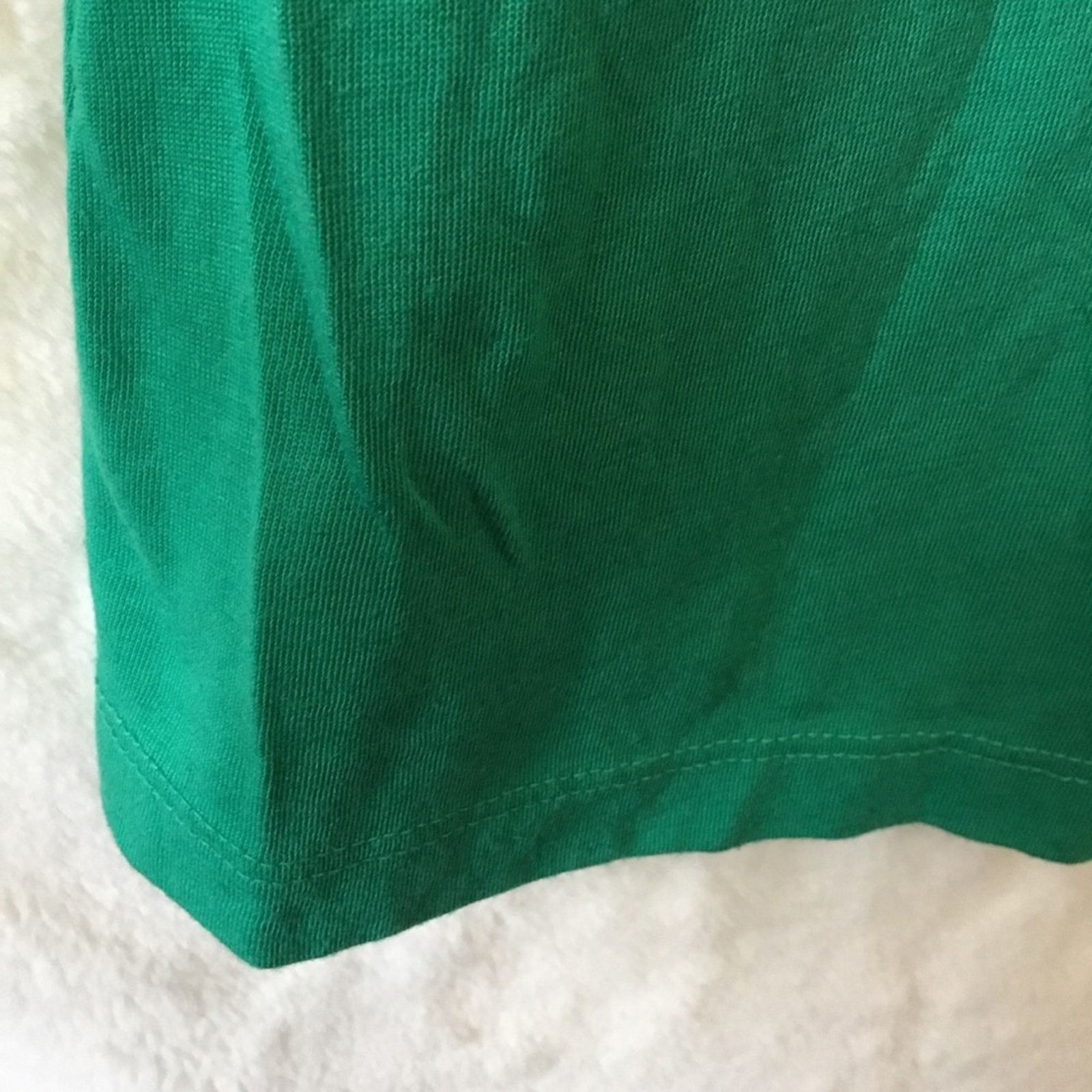 True Religion True Religion Green V-Neck T-Shirt Size S / US 4 / IT 40 - 4 Thumbnail