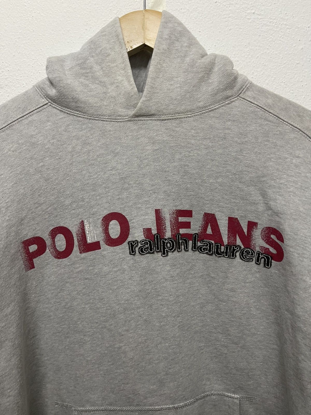 Polo Ralph Lauren 90s POLO JEANS BY RALPH LAUREN SPELLOUT HOODIE Size US S / EU 44-46 / 1 - 5 Thumbnail
