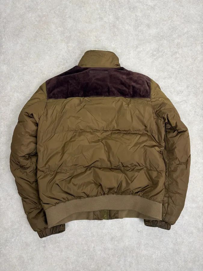 Prada 2000s Prada Khaki Nylon Puffer Bomber Jacket Size US M / EU 48-50 / 2 - 6 Thumbnail