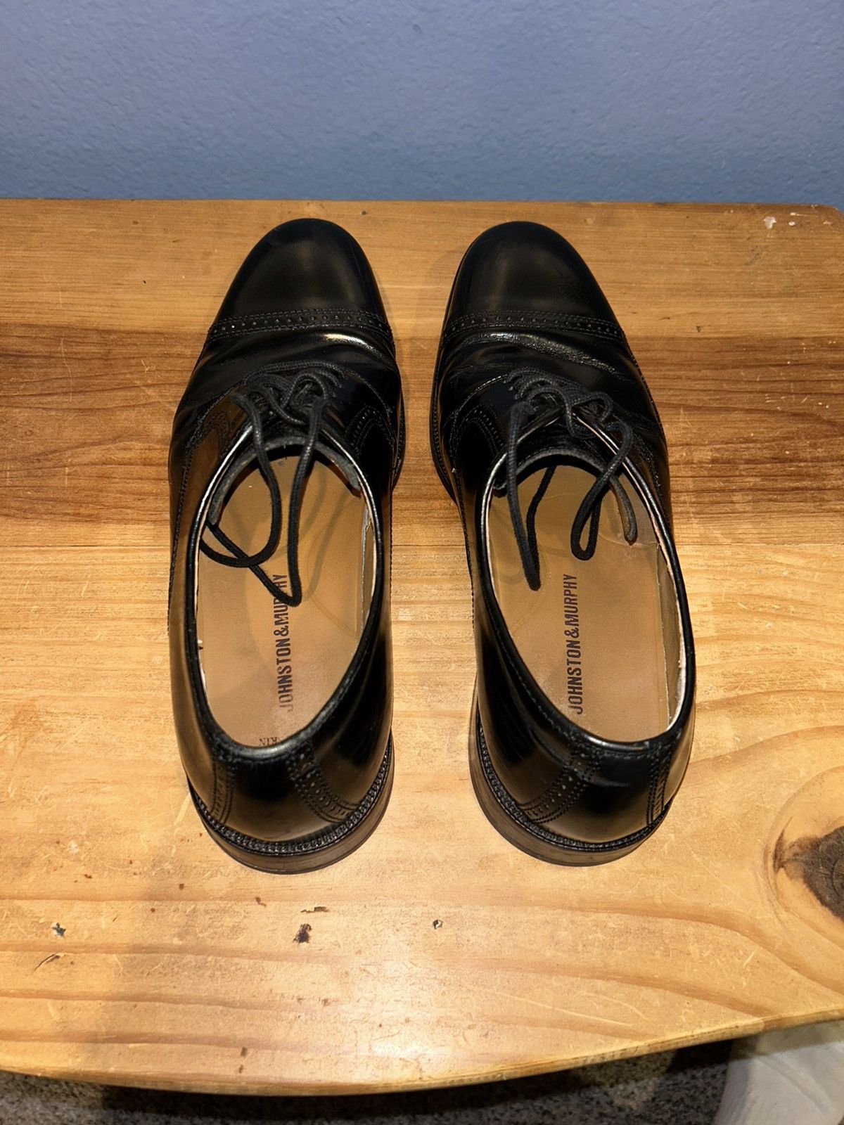 Johnston & Murphy J. Murphy Laced Dress Shoes - 10 Size US 10 / EU 43 - 5 Thumbnail
