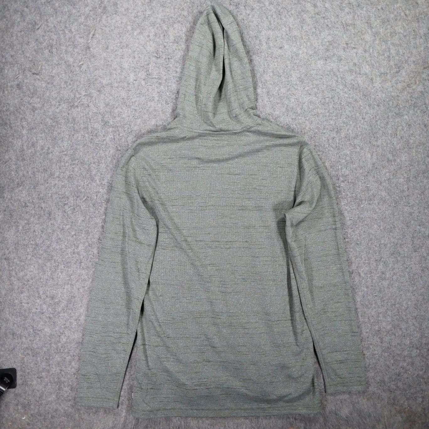 Orvis Orvis Hoodie Mens Medium Green Pullover Waffle Knit Recycled Blend Size US M / EU 48-50 / 2 - 2 Thumbnail