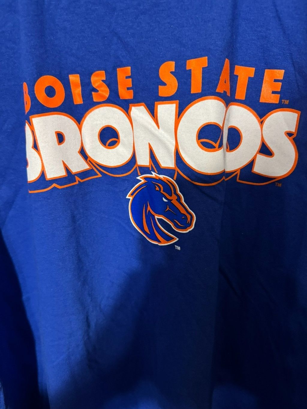 NCAA Boise State Broncos T-Shirt Men Sz XXL Blue NEW WITHOUT TAGS Size US XXL / EU 58 / 5 - 4 Thumbnail