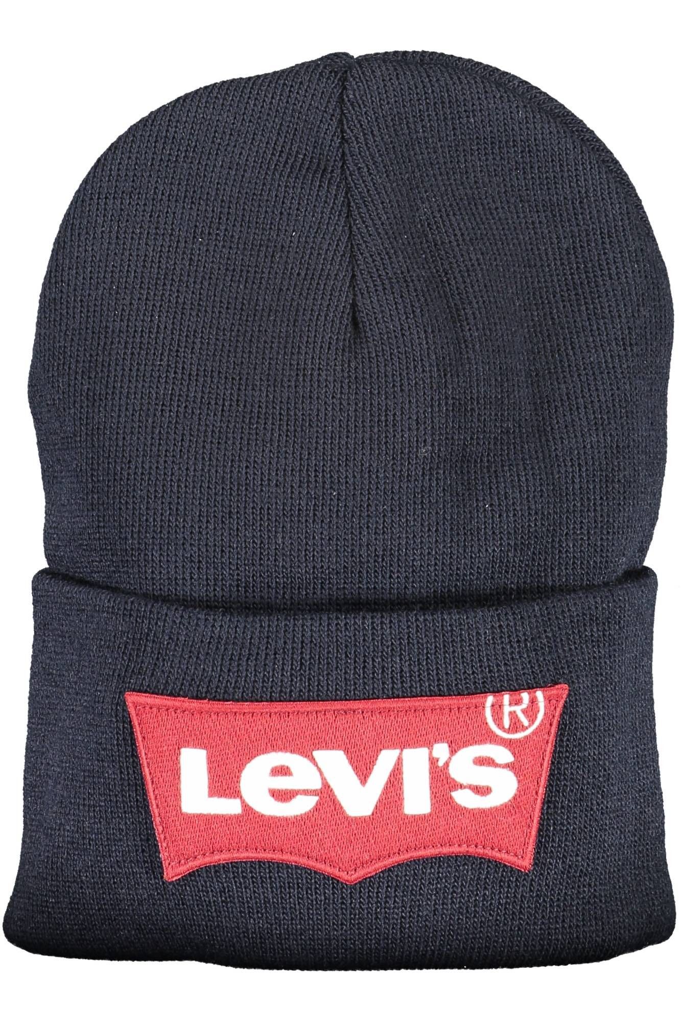 Blue Acrylic Men Men's Cap